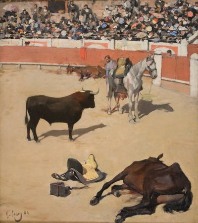 Bulls (Dead Horses) by Ramon Casas i Carbo